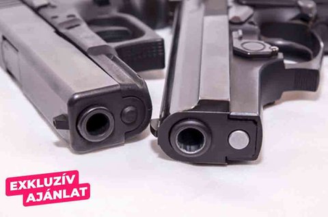 Akciófilmes élménylövészet 4 különböző fegyverrel