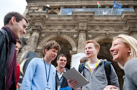 Budapest felfedezése tabletes fejtörőkkel