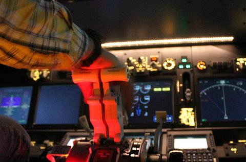 Boeing 737 repülőgép szimulátor vezetés