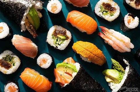Különleges 41 db-os sushi válogatás, elvitelre is