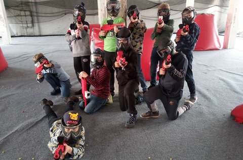 2 órás paintballcsata végtelen lőszerrel 6 főnek