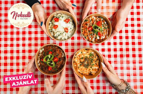 Laza nokedli-vacsora 2 főre, koccintással