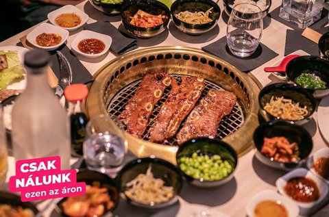 Különleges japán-koreai grillest 2 fő részére