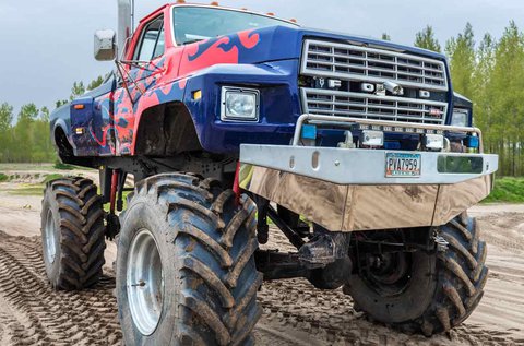 3 körös MonsterTruck élményvezetés