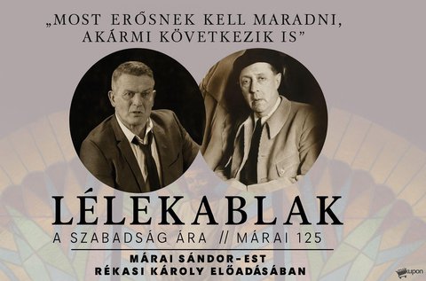 Márai Sándor est a MOMkult Kupolateremben