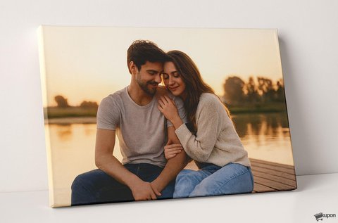 Vakrámázott festővászon kép saját fotóval