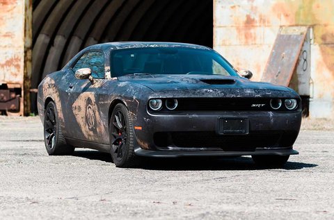 2 körös Dodge Challenger HellCat izomautó vezetés