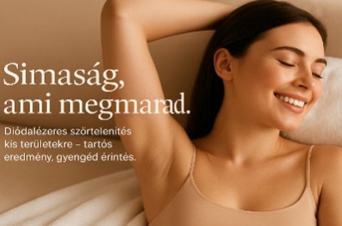 2x5 alkalom dióda lézeres szőrtelenítés kis területre