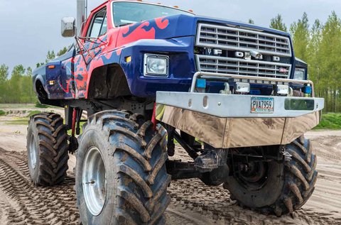 3 körös MonsterTruck élményvezetés