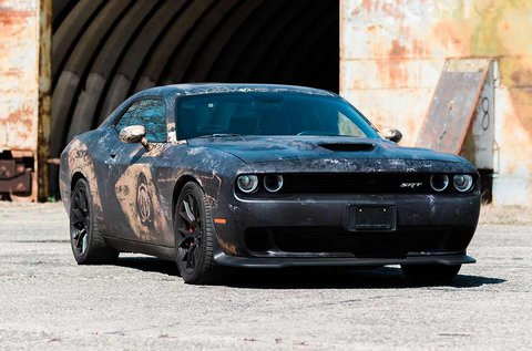 2 körös Dodge Challenger HellCat izomautó vezetés