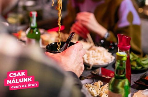 Korlátlan ételfogyasztás a What’s Runningban