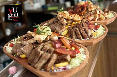 2 személyes grilltál autentikus szerb fogásokkal