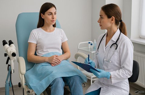 Nőgyógyászati szakorvosi konzultáció ultrahanggal