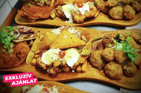 2 személyes magyaros bőségtál desszerttel