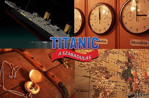 Titanic hangulatú szabadulószoba 2 főre