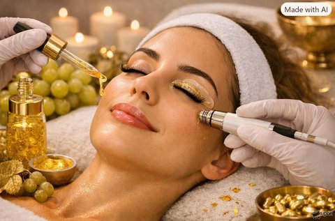 Golden Grape Exoszómás arcfiatalító kezelés